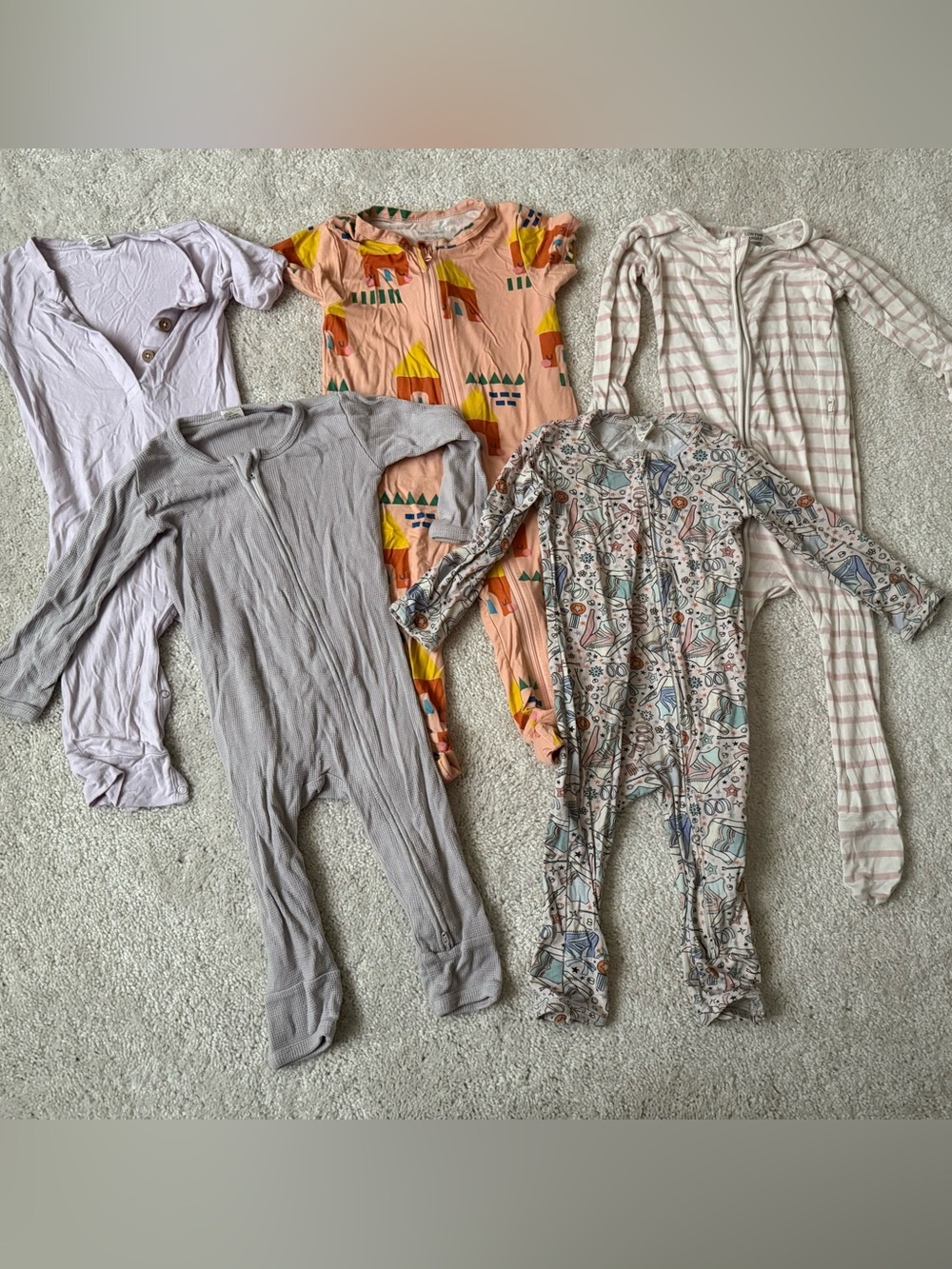Toddler Bamboo Sleeper Bundle 12-18M